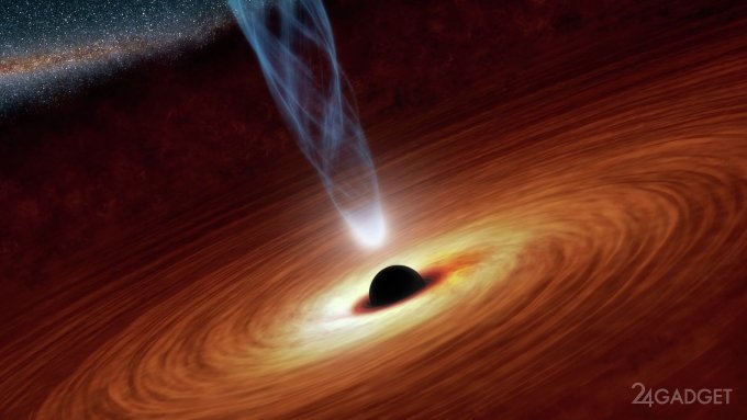 NASA показало, как выглядят чёрные дыры изнутри (видео)